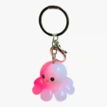 Glowing Baby Octopus Keychain Wholesale | Light Up Octopus Charm