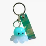 Glowing Baby Octopus Keychain Wholesale | Light Up Octopus Charm