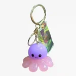 Glowing Baby Octopus Keychain Wholesale | Light Up Octopus Charm