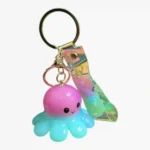 Glowing Baby Octopus Keychain Wholesale | Light Up Octopus Charm