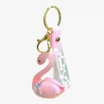 Kawaii Flamingo Acrylic Keychain for Gifts & Accessories Wholesale