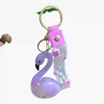Kawaii Flamingo Acrylic Keychain for Gifts & Accessories Wholesale