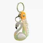 Kawaii Flamingo Acrylic Keychain for Gifts & Accessories Wholesale