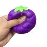 Crunchy grape squishy toy soft stretchy ASMR sensory toy wholesale from SDMAX Toys Wholesaler