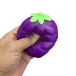 Crunchy grape squishy toy soft stretchy ASMR sensory toy wholesale from SDMAX Toys Wholesaler