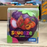 Crunchy grape squishy toy soft stretchy ASMR sensory toy wholesale from SDMAX Toys Wholesaler