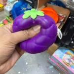 Crunchy grape squishy toy soft stretchy ASMR sensory toy wholesale from SDMAX Toys Wholesaler