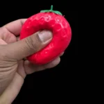 Crunchy Strawberry Squishy Toy wholesale sensory stress toy from SDMAX Toys Wholesaler