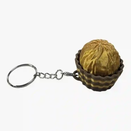 Cute chocolate biscuit clicker keychain toy wholesale from SDMAX Toys Wholesaler