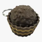 Cute chocolate biscuit clicker keychain toy wholesale from SDMAX Toys Wholesaler