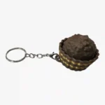 Cute chocolate biscuit clicker keychain toy wholesale from SDMAX Toys Wholesaler