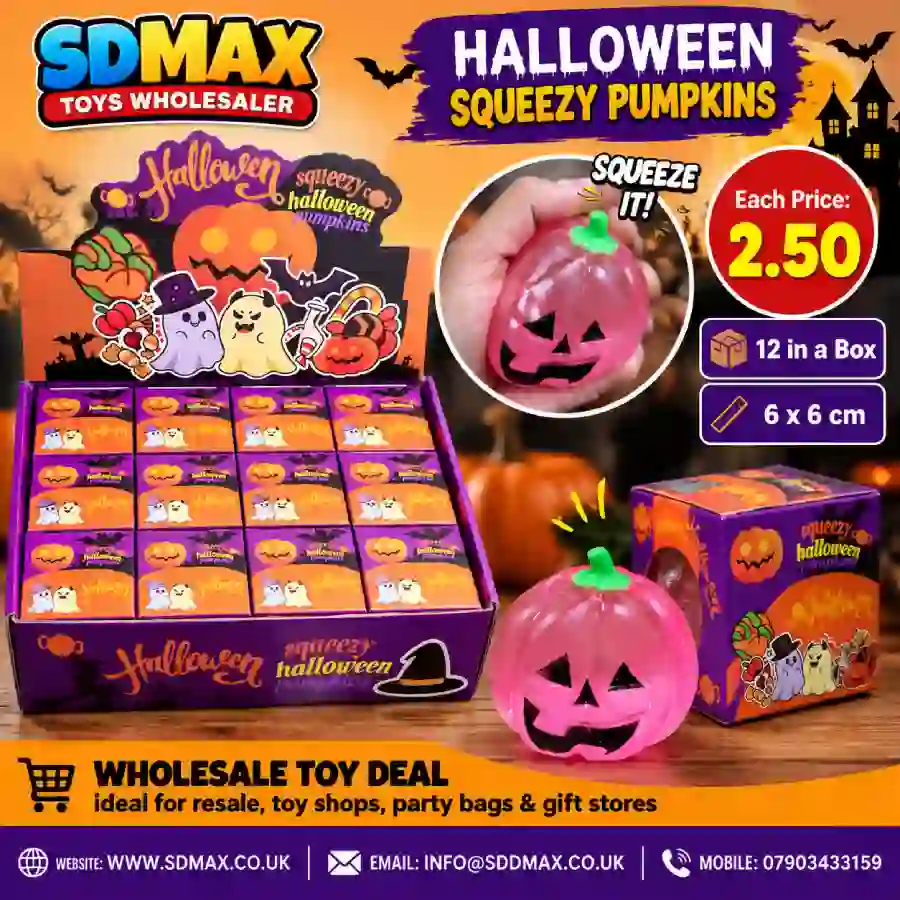 halloween-pumpkin-squishy-toy-wholesale-sdmax-toys Halloween pumpkin squishy squeeze toy wholesale from SDMAX Toys Wholesaler