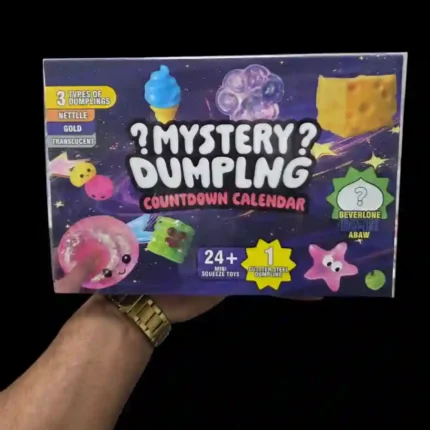 Mystery Dumpling Advent Calendar 24 Day Squeeze Toy – SDMAX Toys Wholesaler