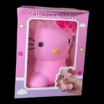 Sweet Kitty Squishy Stress Toy pink cat sensory toy wholesale from SDMAX Toys Wholesaler