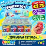 Vaseline toothpaste squeeze toy super solid squish decompression toy wholesale from SDMAX Toys Wholesaler