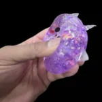 Light Up Mystery Dumpling Halloween Squishy Toy wholesale display box with 12 assorted sensory squeeze toys from SDMAX Toys Wholesaler