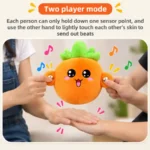 Interactive Music Plush Toy wholesale touch sensor fruit recording mimic toy by SDMAX Toys Wholesaler