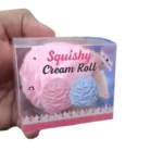 Cream Roll Squishy Toy wholesale soft touch crunchy sensory stress relief toy by SDMAX Toys Wholesaler