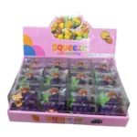 Crunchy Grape Squishy Stress Toy wholesale soft stretchy sensory toy from SDMAX Toys Wholesaler