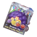 Crunchy Grape Squishy Stress Toy wholesale soft stretchy sensory toy from SDMAX Toys Wholesaler