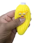 Crunchy Funny Face Corn Squeeze Toy wholesale soft stretchy sensory stress relief toy from SDMAX Toys Wholesaler