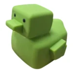 Crunchy Square Duck Soft Squishy Toy Wholesale 12 Pack Display Box - SDMAX Toys Wholesaler