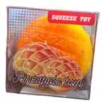 Crunchy Pineapple Bun Squishy Toy Wholesale 12 Pack Display Box - SDMAX Toys Wholesaler