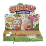 Crunchy Jumbo Carrot Bunny Squishy Toy Wholesale | 9 Pack Sensory Toy Box - Image 5