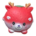 Jumbo Fruit Deer Squishy Toy Wholesale 6 Pack Display - SDMAX Toys Wholesaler