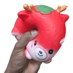 Jumbo Fruit Deer Squishy Toy Wholesale 6 Pack Display - SDMAX Toys Wholesaler