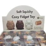 Crunchy Beaver Cozy Fidget Squishy Toy Wholesale 12 Pack - SDMAX Toys Wholesaler