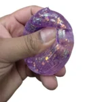 Glitter Squishy Cupcake Sensory Toy – 6cm, 3 Colours, Wholesale Display Box of 12