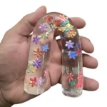 Giant Stretch Noodle Squishy Toy with Colourful Flowers – 24 × 3.5cm, Wholesale Box of 12
