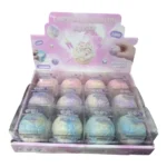 Crunchy Candy Ball Squishy Toy – 5.5cm, Assorted Colours, Box of 12 Wholesale