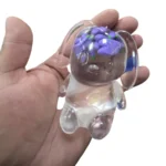 Transparent Bunny Squishy Toy – Colourful Novelty Sensory Toy, 9 × 8cm, Box of 12 Wholesale
