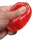 Vaseline Pomegranate Squeeze Ball Toy – Crunchy Sensory Fidget Toy, 7 × 6cm, Box of 12 Wholesale