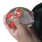 Guinea Pig Squishy Toy – Transparent Animal Squeeze Toy, 9 × 8cm, Box of 12 Wholesale