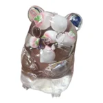 Guinea Pig Squishy Toy – Transparent Animal Squeeze Toy, 9 × 8cm, Box of 12 Wholesale