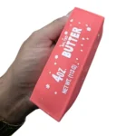 Christmas-themed Salteo butter squishy toy in festive packaging with 12-piece wholesale display box