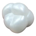 Crunchy Cloud Squishy Toy in pearl white with pink individual packaging and 12-piece wholesale display
