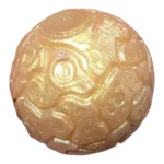Crunchy Space Meteorite Ball Squishy Toy in assorted metallic colours, displayed in a 12-piece wholesale box by SDMAX Toys Wholesaler.
