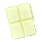 Crispy milk chocolate squishy toys in brown and cream chocolate-bar designs, displayed with wholesale retail boxes of 12 pieces.