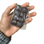 Crisp Choco Squishy Toy chocolate bar designs in brown, pink and cream colours with wholesale display box of 12, approximately 8 × 5 cm, sold by SDMAX Toys Wholesaler.