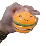 SDMAX Kawaii Foodiez squishy toy wholesale display with 20 individually wrapped food-themed toys, five assorted designs, approximately 9x5cm, £1.85 each.