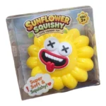 Crunchy Funny Sunflower Squishy Toy – Novelty Sensory Squeeze Toy, 12 Pieces Wholesale Box - Image 3
