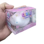 Crunchy Cloud Squishy Toy – Soft Cloud Stress Relief Fidget Toy, 8×8cm, 12 Pieces per Box - Image 3