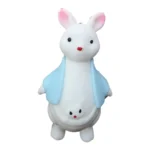 Cute Kangaroo Squishy Toy in pink, white and brown with baby kangaroo in pouch, individual packaging and wholesale display box, 10.5 × 5.5cm, £2.85 each – SDMAX Toys Wholesaler.