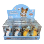 Crunchy Cute Pet Puppy Squishy Toy – 10 × 6cm, 12 Pieces per Box | Wholesale - Image 2
