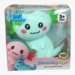 Shop cute Axolotl Squishy Toys wholesale at SDMAX Toys Wholesaler. Colourful animal-shaped squeeze toys, approx. 8 × 8 cm, in display boxes of 12. Ideal for toy shops and resellers.