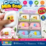 Crunch Milk Soap Squeeze Toy wholesale soft crunchy sensory stress relief toy from SDMAX Toys Wholesaler